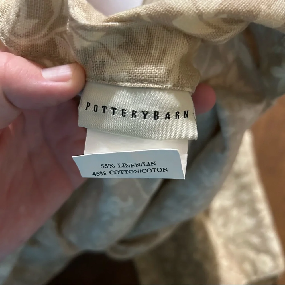 Pottery Barn pillow sham